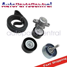 Drive Belt Tensioner Kit Set of 4 for Nissan Teana Altima Maxima Murano 3.5L US