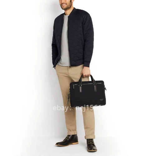 NEU TUMI Harrison Slim Aktentasche Businesstasche 6602000 Schwarz Produkte - Bild 6 von 6