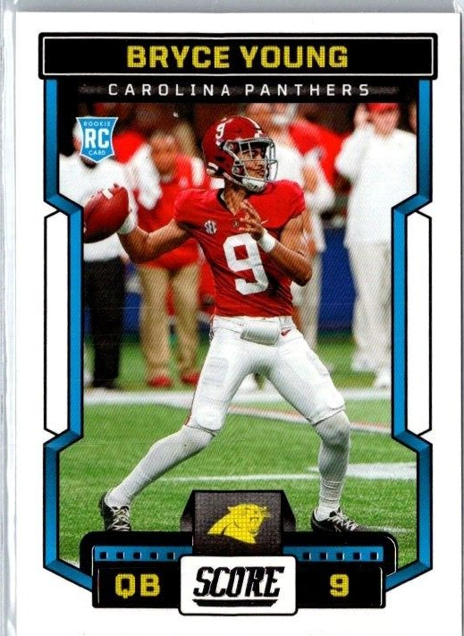 2023 Panini Score BRYCE YOUNG (RC) #301 PANTHERS