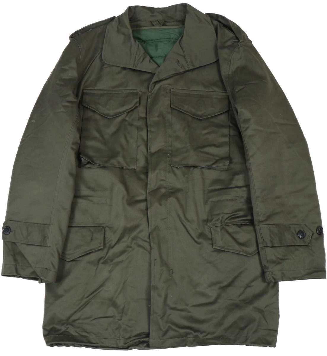 XLarge Greek Army M65 Cold Weather Field Jacket w Liner OD Greece 