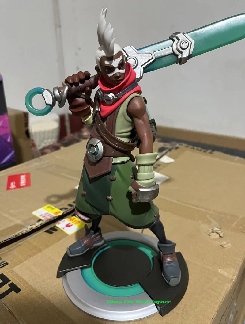 IN STOCK LOL League of Legends EKKO UNLOCKED STATUE FIGURE
