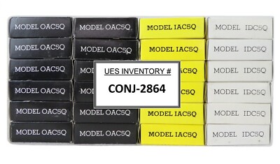 Opto 22 Varian Input Output Control Modules IDC5Q IAC5Q OAC5Q Lot of 24 New