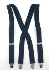 Boys Suspender Kids Children Toddler X Back Clip on Elastic Suspenders New 