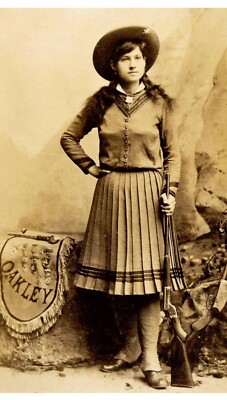 Annie Oakley American Sharpshooter - 4 x 6 Fotodruck