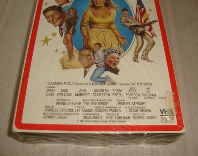 Bye Bye BIRDIE VHS Movie Dick Van Dyke Lee NEW SEALED Vintage