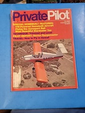 VINTAGE MAGAZINE Private Pilot AVIATION LITERATURE ✈️ FEB 1973