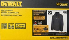 DeWalt DCHJ077D1 Women's Black Quilted Poly-Fil Heated Jacket JACKET ONLY