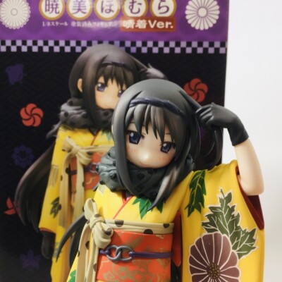 Aniplex Puella Magi Madoka Magica Akemi Homura Kimono Ver 1:8 PVC