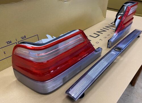 NEW OE Look Taillights Set. Rear Lamps Assembly For Mercedes W140 94-98 Facelift - Picture 2 of 4