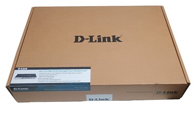 D-Link DGS-1210-28MP 24+4 Port PoE Gigabit Smart Managed Switch - DLINK