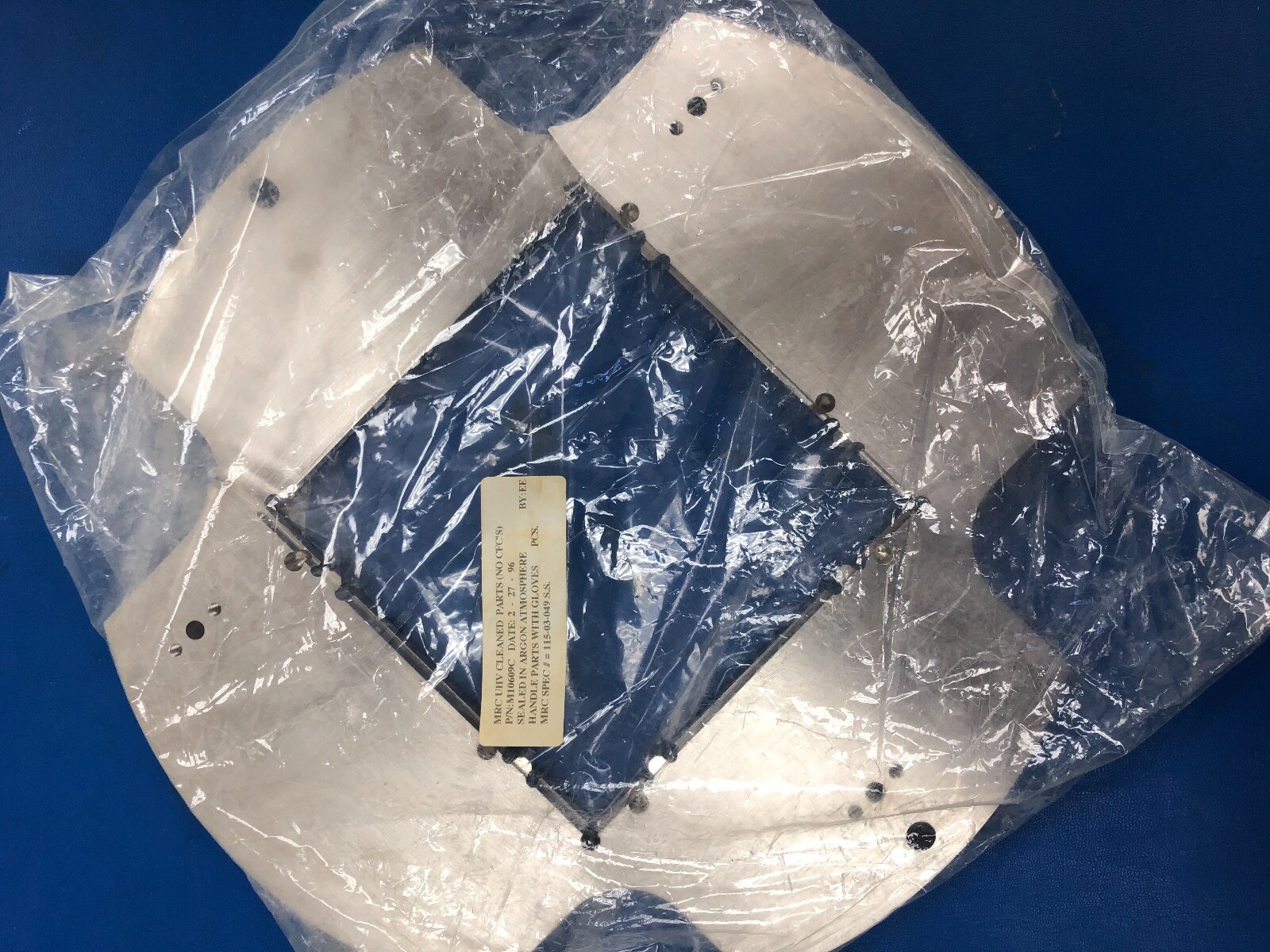 Materials Research Corporation M10609C MRC Plate, Top, Mask Alignment tool eBay