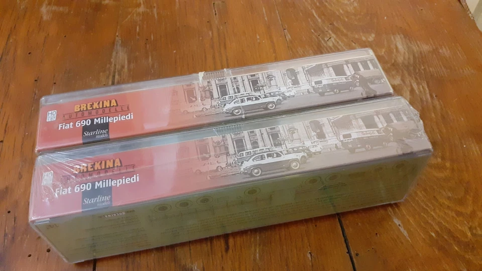 Brekina Fiat 690 millepiedi 1/87 lotto 2 pezzi - Immagine 2 di 4