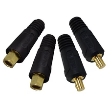 Welding Cable Joint Quick Connector Pair DINSE-Style 200-300A 35-50 SQ-MM 2-Set