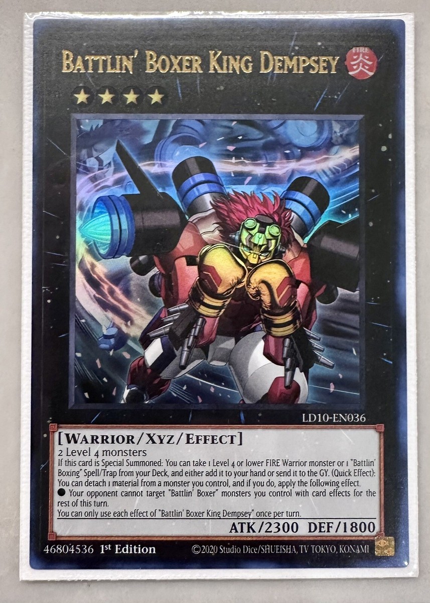 yugioh battlin boxer deck 2020 Number C79: Battlin' General Kaiser - LD10-EN035 - Super Rare Battlin' Boxer Counterpunch | Card