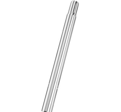Tige De Selle Vélo Alu 25,4x300mm – Sans Chariot, Style Chandelle, Argent, Vintage