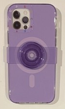 PopSockets PopCase Series MagSafe PopGrip Phone Case iPhone 12/12 Pro Purple