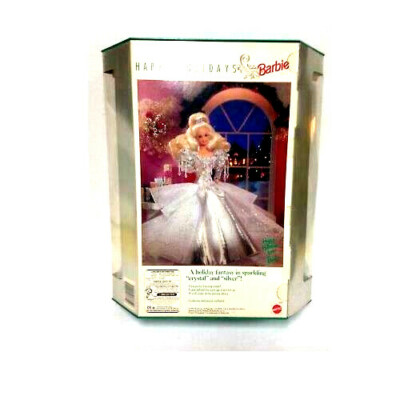 Vintage 1992 Happy Holidays Barbie Doll Special Edition 1429 Christmas Mattel