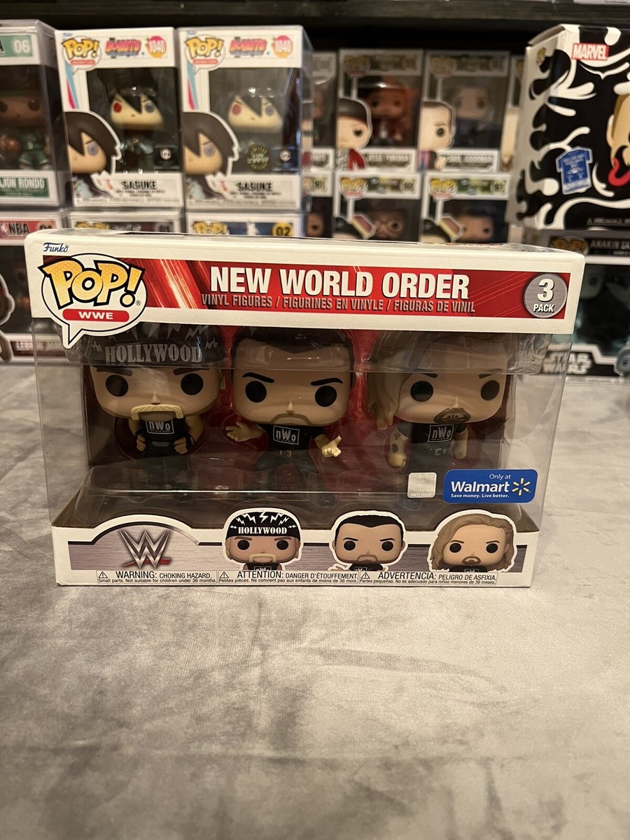 Funko POP! 3-pack NWO NEW WORLD ORDER Hogan -Nash - Hall in HAND