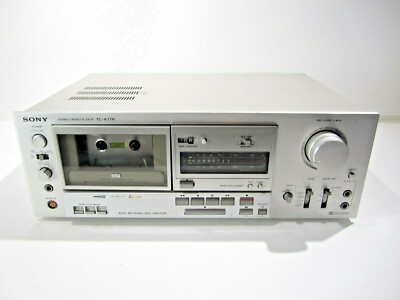 For Parts or Repair: Vintage Sony TC-K77R Cassette Deck Tape