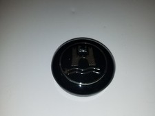 Vintage Vw Volkswagen Karmann Ghia Bug Chrome Black Steering Wheel Horn Button
