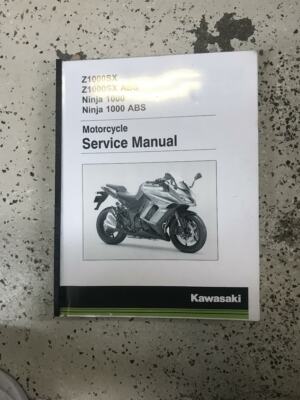 Nnja1000 (Z1000SX) 2011 サービスマニュアル Service Manual Kawasaki 2011 Z1000SX Repair