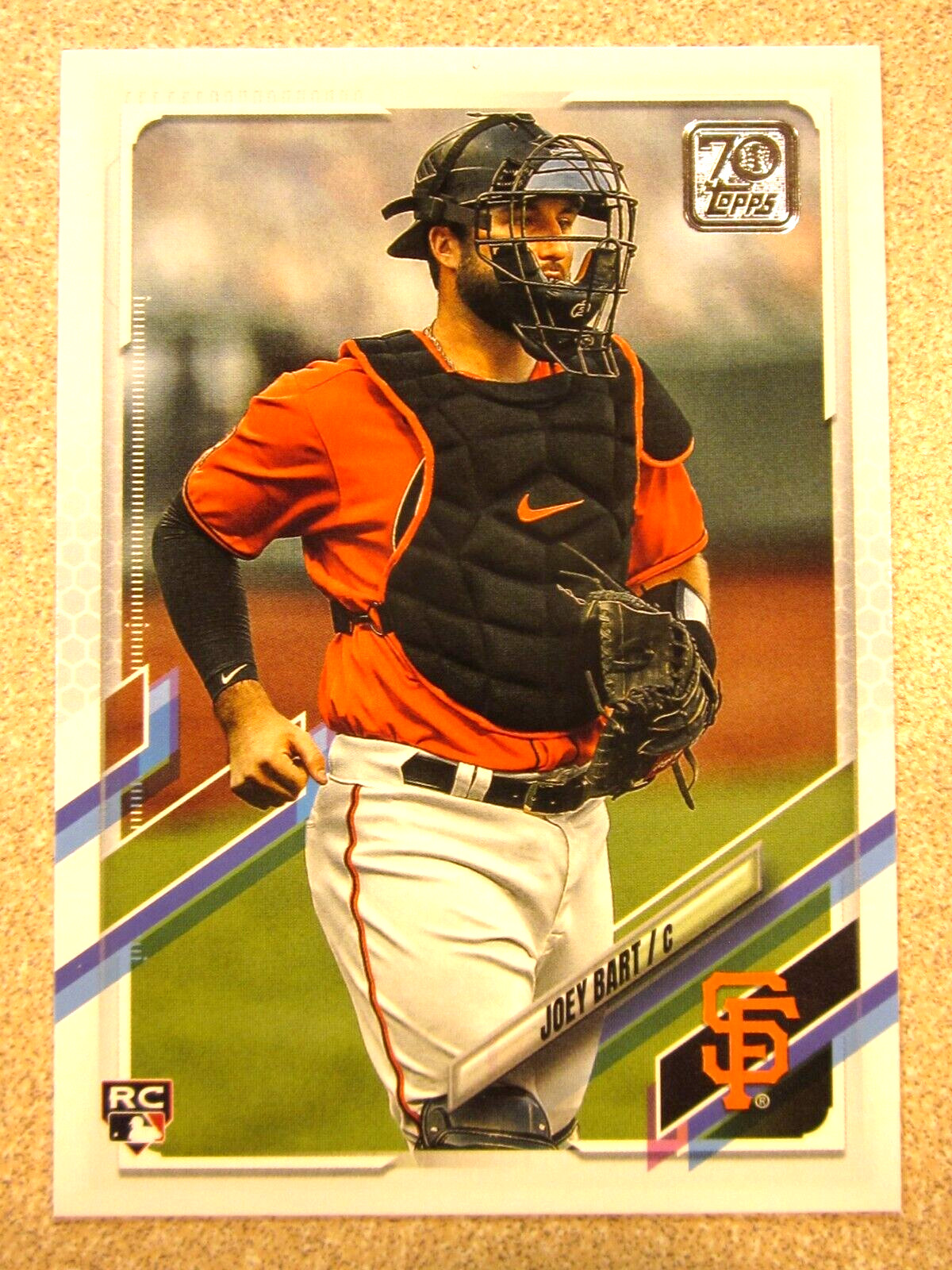 2021 TOPPS SERIES 1 #12 JOEY BART SP SHORT PRINT VARIATION SAN FRAN GIANT ROOKIE