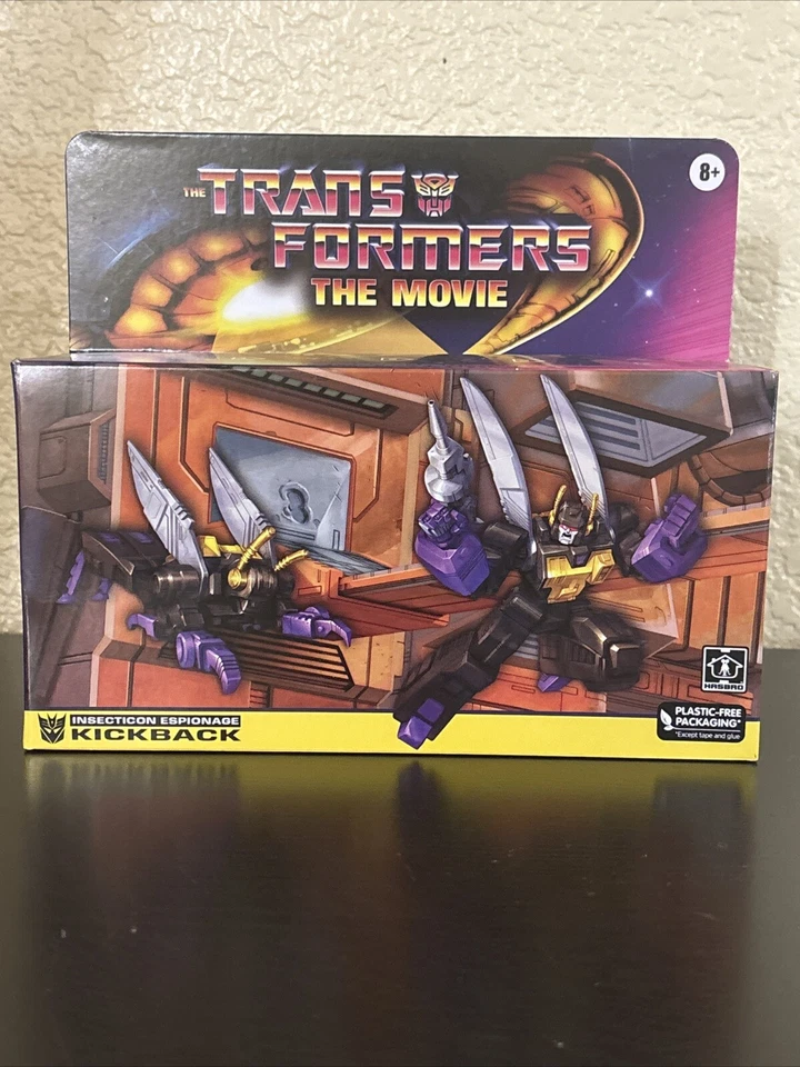 Boneco Transformers retrô The Transformers: The Movie Kickback