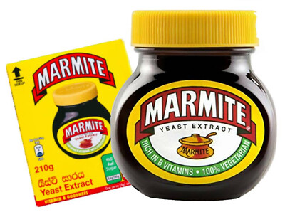 NEW Marmite Yeast Extract Spread 100% Vegetarian Jam 210g Large FREE SHIPPING