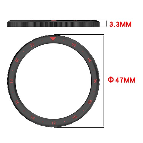 Watch Bezel for Xiaomi Watch S4/S4 eSIM/S3/S3 eSIM - Picture 2 of 29