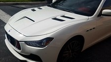 Maserati Ghibli 2014-20 Custom Tesoro Vented Hood Made in USA fits all models