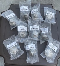 10 x Sumner Street Minted Large Knob Zinc Satin Nickel RL060049