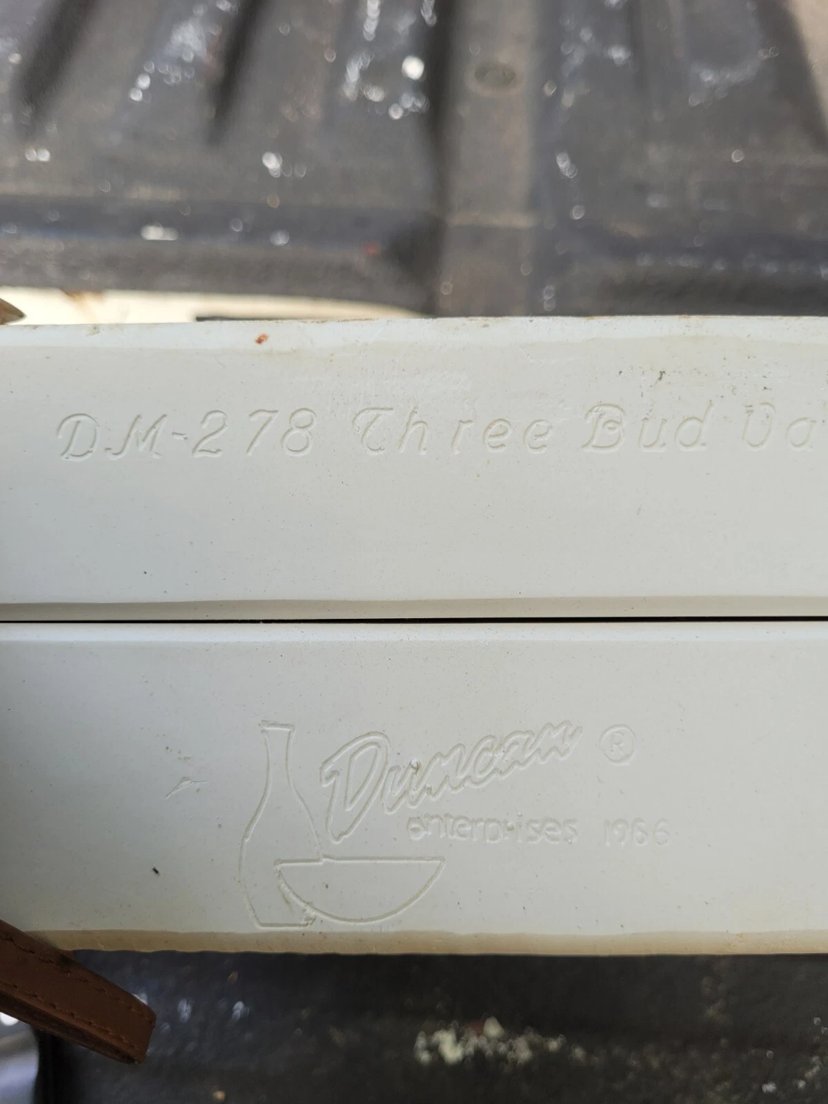 Duncan Slip Mold 3 Bud Vases Dm-278 Vintage 1966 Kiln Ceramic