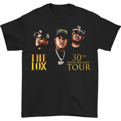 The Lox hip hop Anniversary Black shirt Short sleeve adult shirts S-5Xl X467