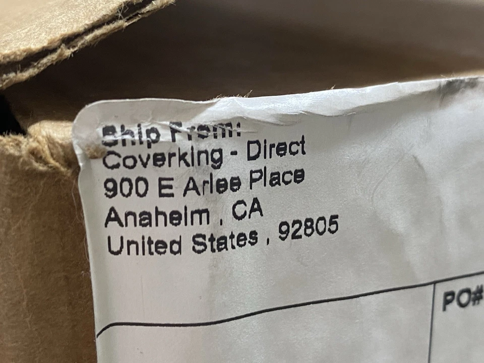 Cubierta de asiento de cuero genuino Coverking para Ford F-250 Super Duty 2019-2020 Foto 3 de 4