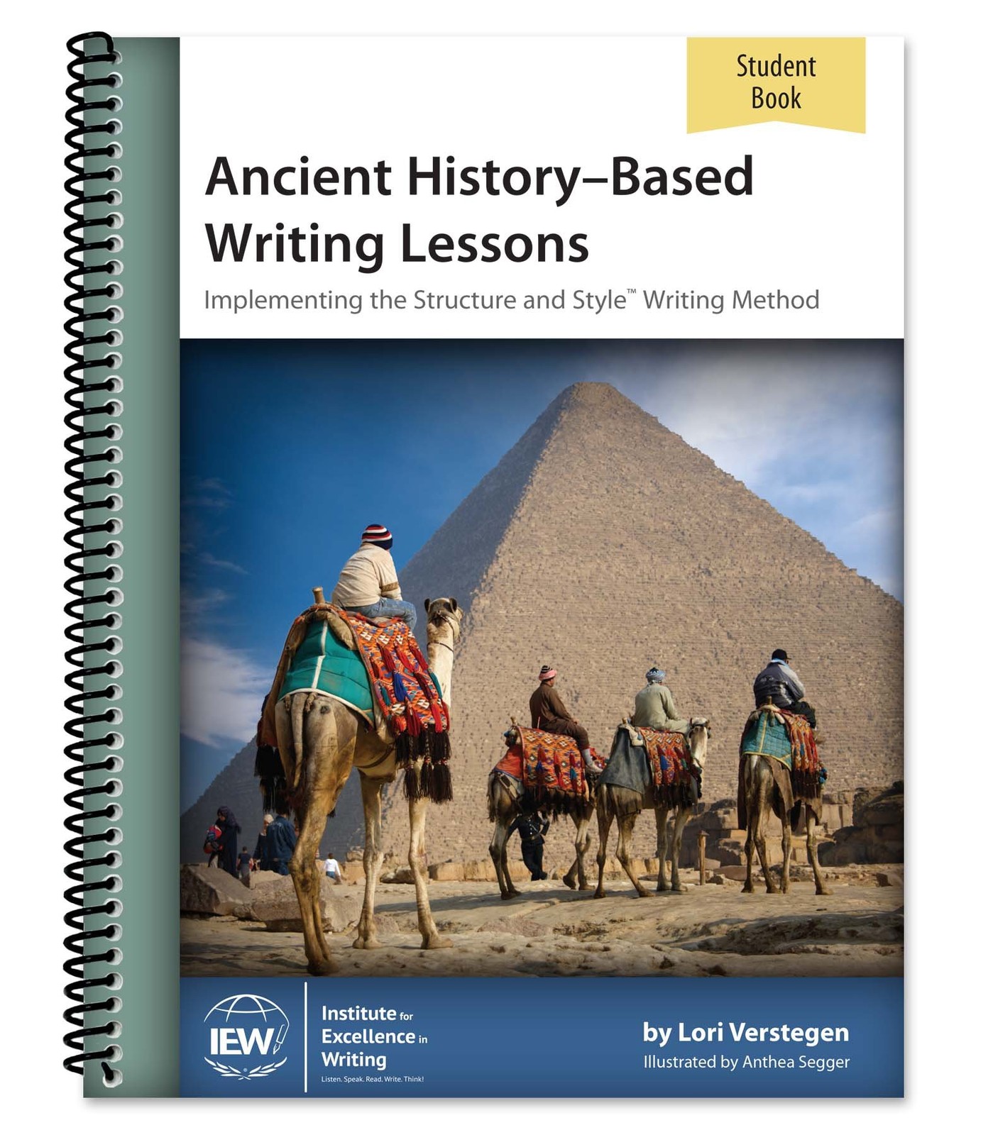 Ancient History-Based Writing Lessons [Student Book only] - spiral_bound Lor...-image