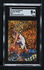 1997 Flair Showcase Legacy Collection Row 1 18/100 Kevin Johnson SGC 9 MINT 16n7