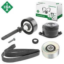 INA Keilrippenriemensatz für BMW 3er E46 5er E60 E61 6er E63 E64 X3 X5 529031410