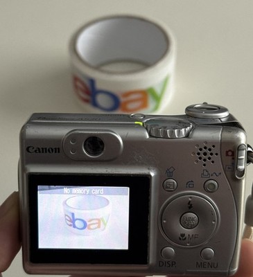 Canon PowerShot A530 - 5MP Digital Camera 4x Zoom - Tested & Works