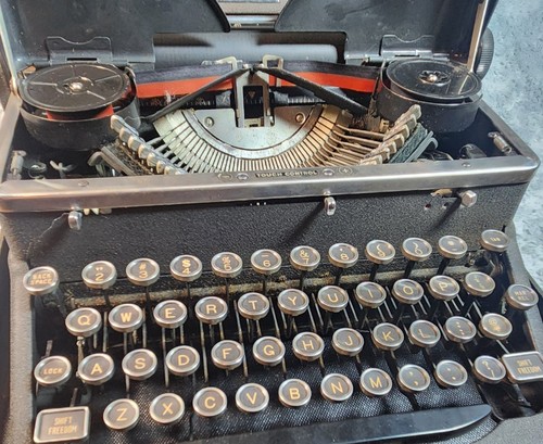 Royal Quiet de Luxe Touch Control Schreibmaschine mit Koffer A1436175 Vintage 1937 - Bild 2 von 24