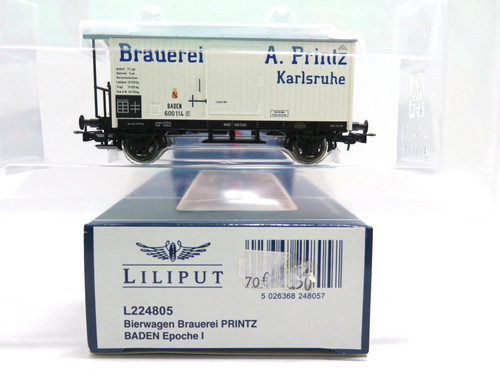Bierwagen Brauerei Printz, BADEN, Epoche I, Liliput H0, L 224805, OVP, HH | Condition: Neu
