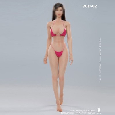 VERYCOOL VCD-02A 1:6 Female Action Figure Body Pale Seamless Mid