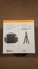 JOBY Flexible Tripod with Ball Head QR Plate and Lowepro Camera Bag bundle