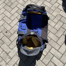 Ricardo Beverly Hills 30"Rolling Duffel Bag Luggage Backpack Camping Blue