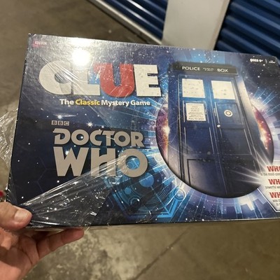 Clue Classic Mystery Board Game - Special Edition BBC Doctor Who -100% Complete
