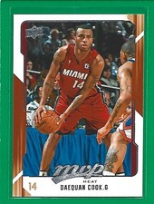 2008-09 Upper Deck MVP - Daequan Cook #84 Miami Heat 