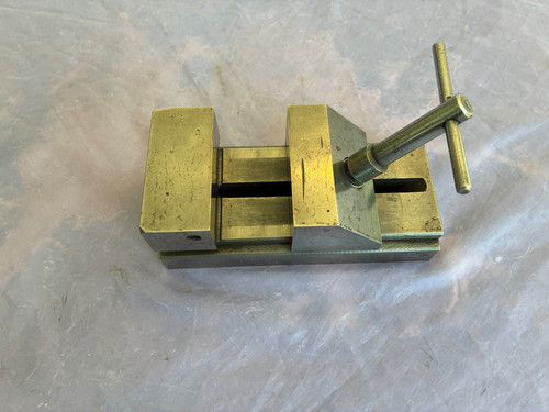VIN HERMANN SCHMIDT TOOL MAKERS PRECISION GRINDING VISE 3"X 6 1/2"OPENS 3 1/2"