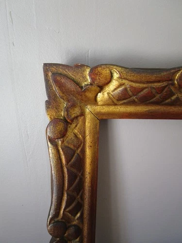 Antique Gold Carved Wood Frame
