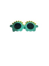 Novelty Dinosaur Party Sunglasses Green and Yellow Kids Novelty Glasses
