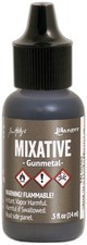 Tim Holtz Alcohol Ink Metallic Mixatives-Gunmetal