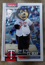 TC Bear Minnesota Twins 2026 Topps Celebration Mascot